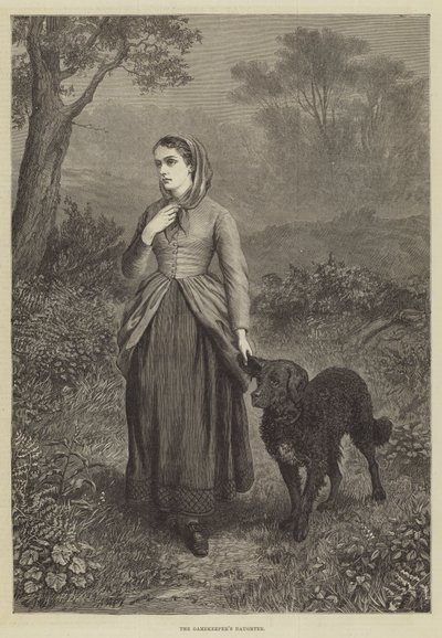 La figlia del guardiacaccia da Frank Dadd